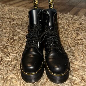 JADON BOOT SMOOTH LEATHER PLATFORMS